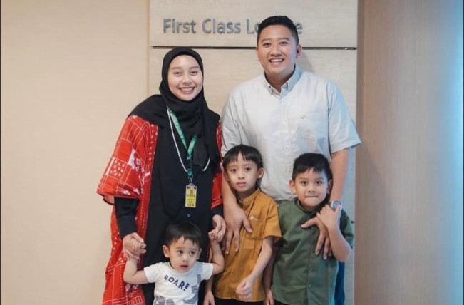 Putri Karlina dan  Radias Haba Rizky (instagram)